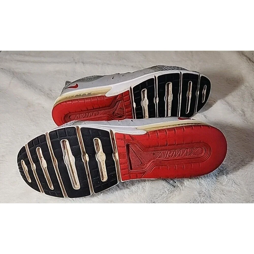 Nike Shoes MENS 13 Air Max Fitsole Sequent 3 Cool Gray University Red Sneakers‎